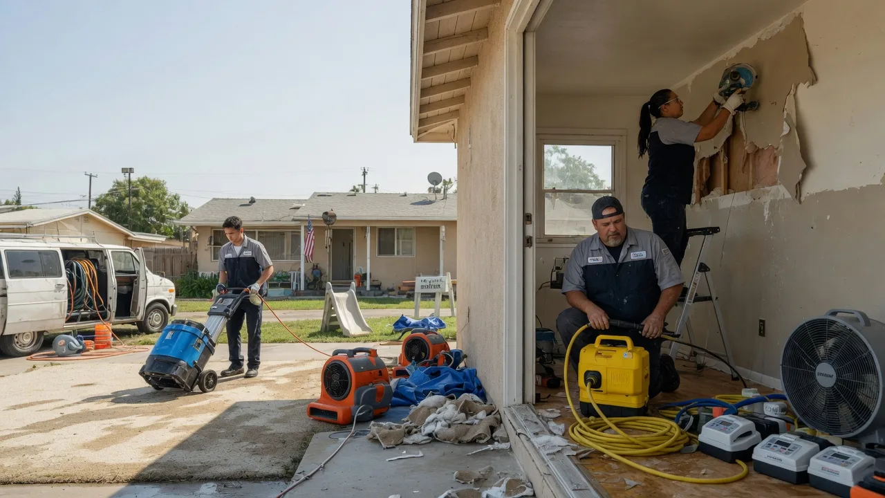 Water Damage Restoration in Newcastle, CA near me
